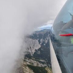 Flugwegposition um 14:17:36: Aufgenommen in der Nähe von St. Ilgen, 8621 St. Ilgen, Österreich in 2364 Meter